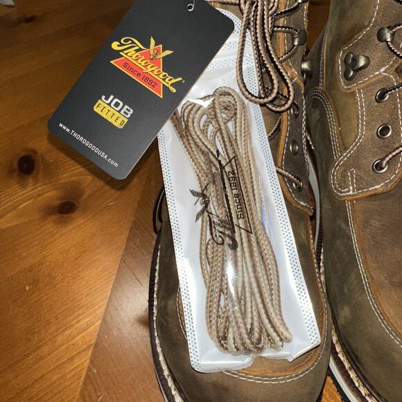 Thorogood Iron River Series Waterproof Safety Toe 6” Crazy Horse Wedge 11.5B main image 6